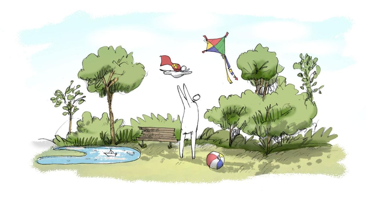 Illustration representing BRCR Global's journey and community impact
