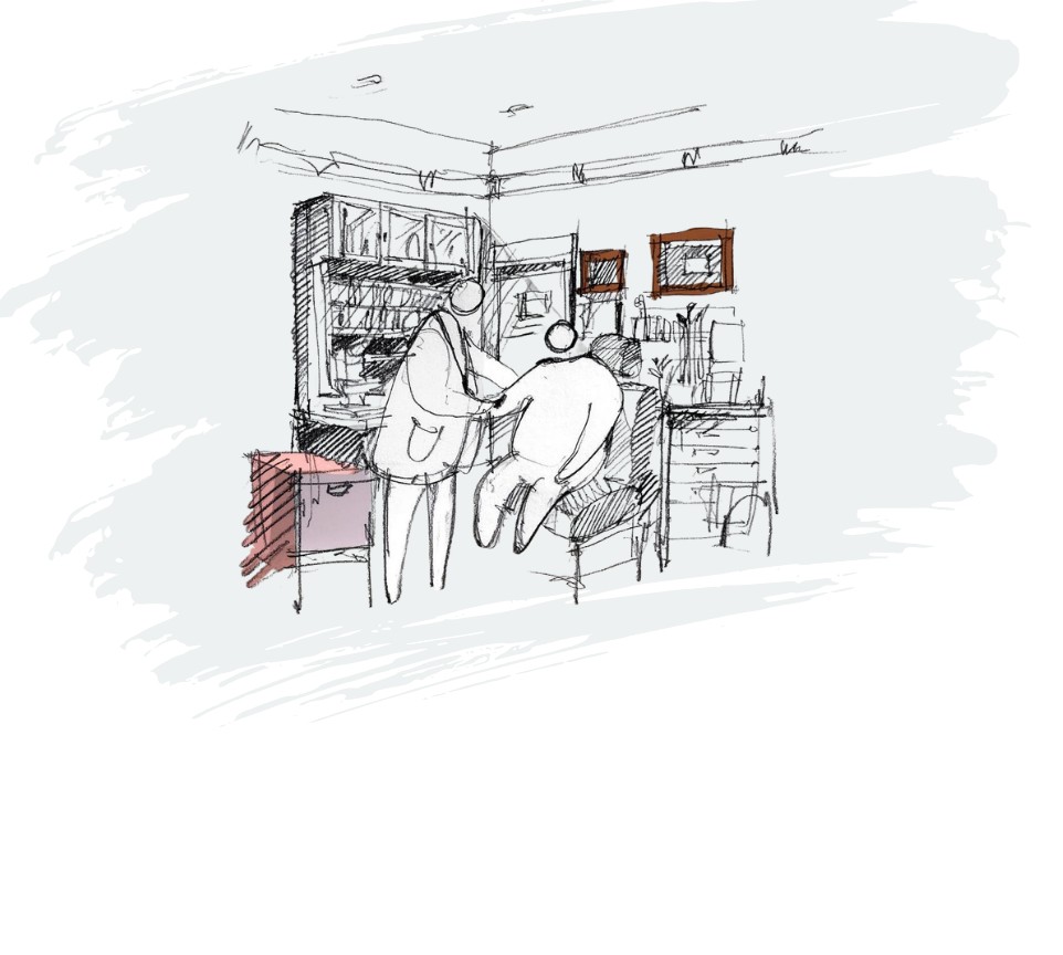 Illustration representing BRCR Global's coordinated site network